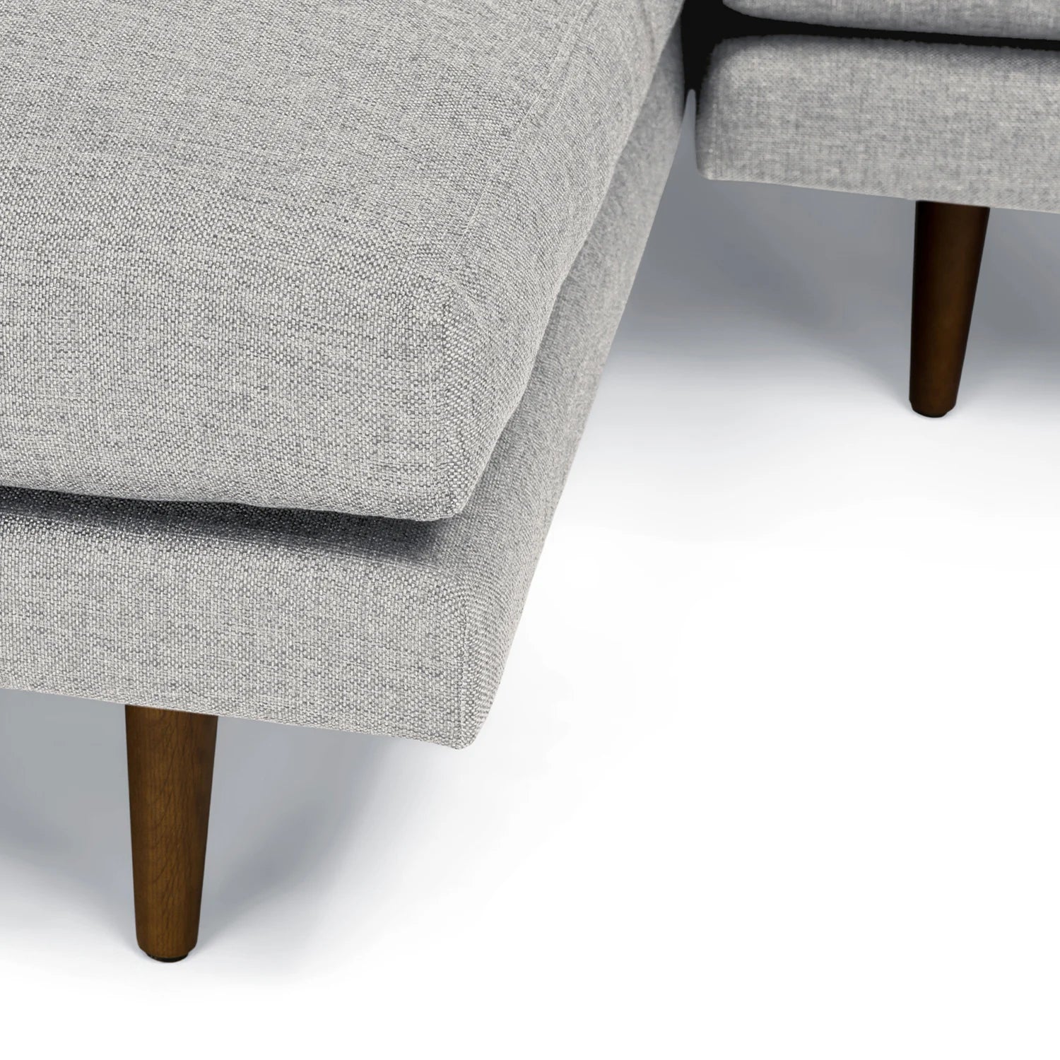 Anne Sofa | L Shaped Right Sectional | Polyfill Cushion (9.3 feet) XL | Removable Fabric - Image 13