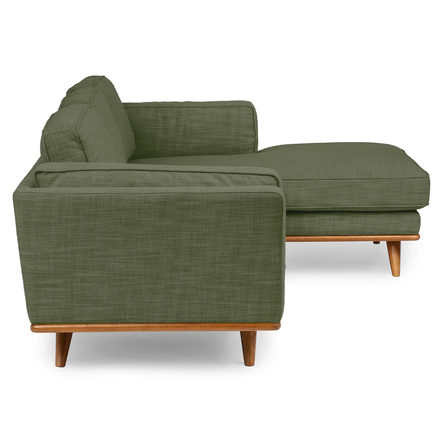 Lumo Sofa | L Shaped Left Sectional | Polyfill Cushions (7.5 feet) - Image 13