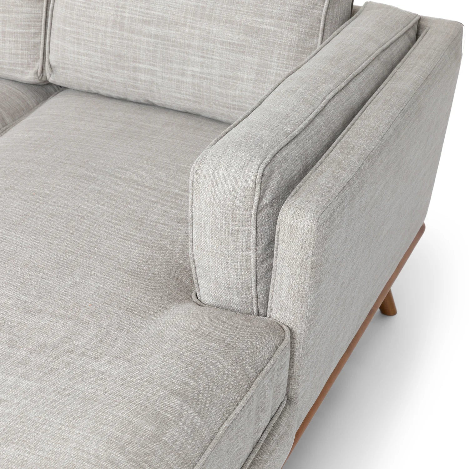 Lumo Sofa | L Shaped Left Sectional | Polyfill Cushions (7.5 feet) - Image 6
