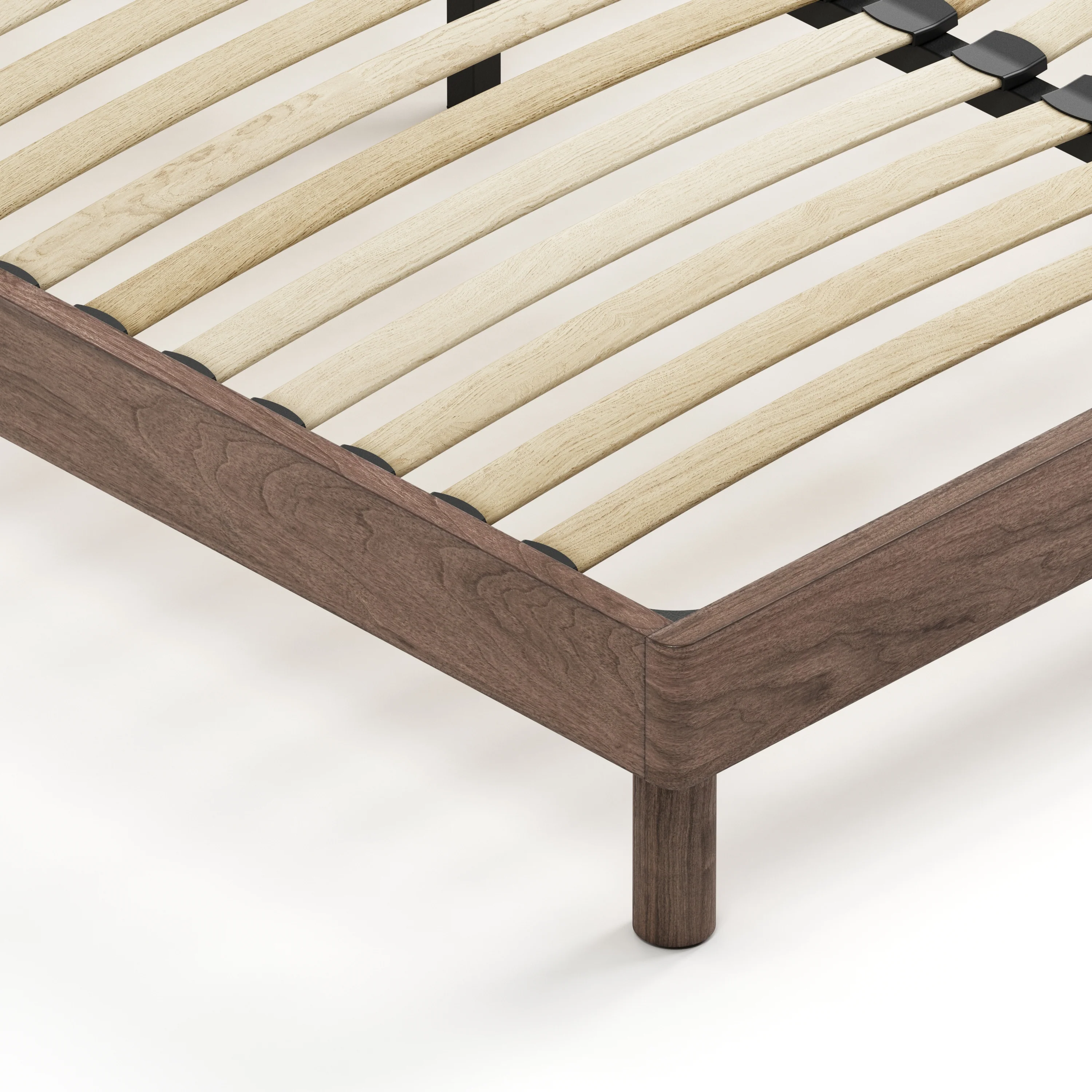 Mowa Bed - Solid Teak/Walnut/Oak Wood (Queen) - Image 24