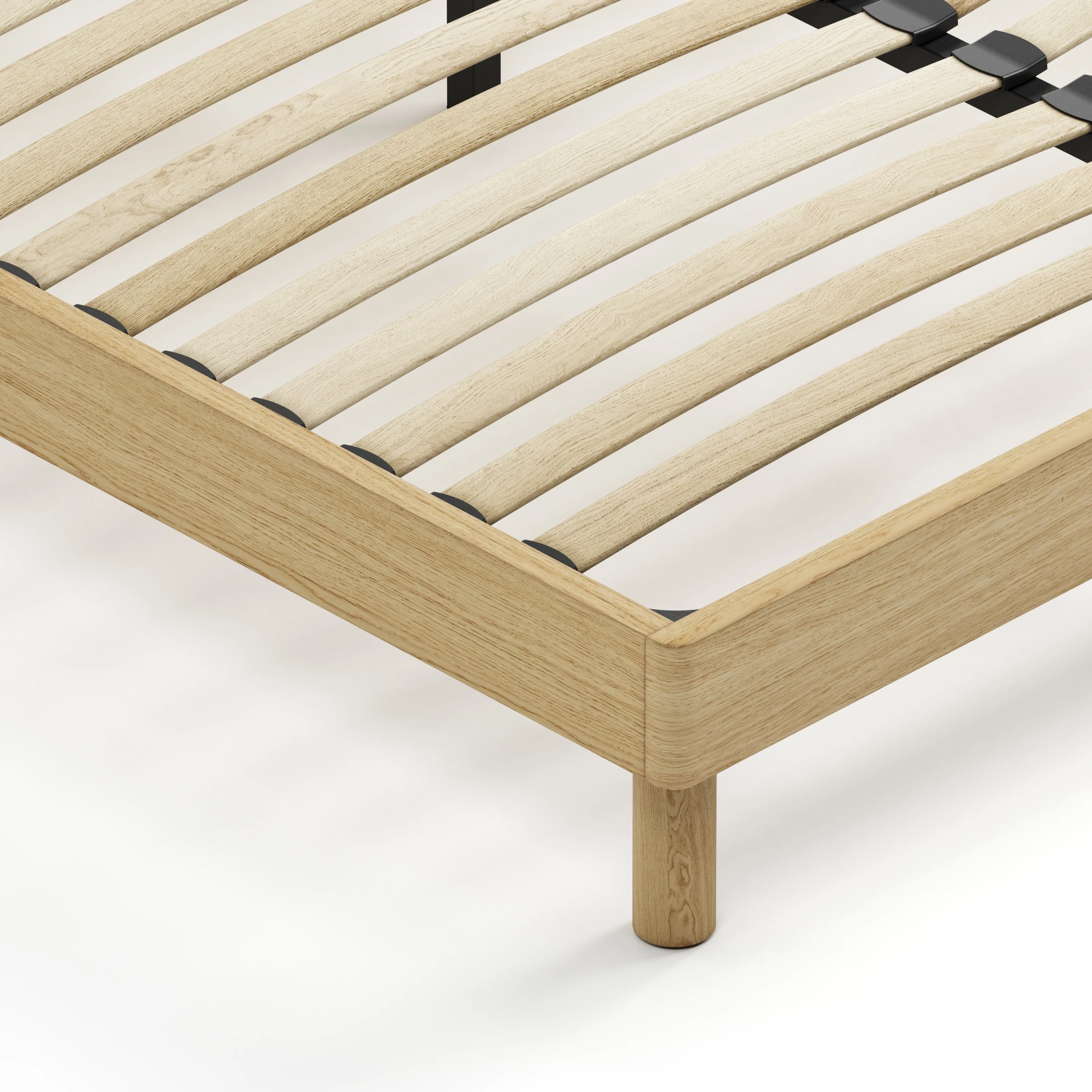 Mowa Bed - Solid Teak/Walnut/Oak Wood (Queen) - Image 41