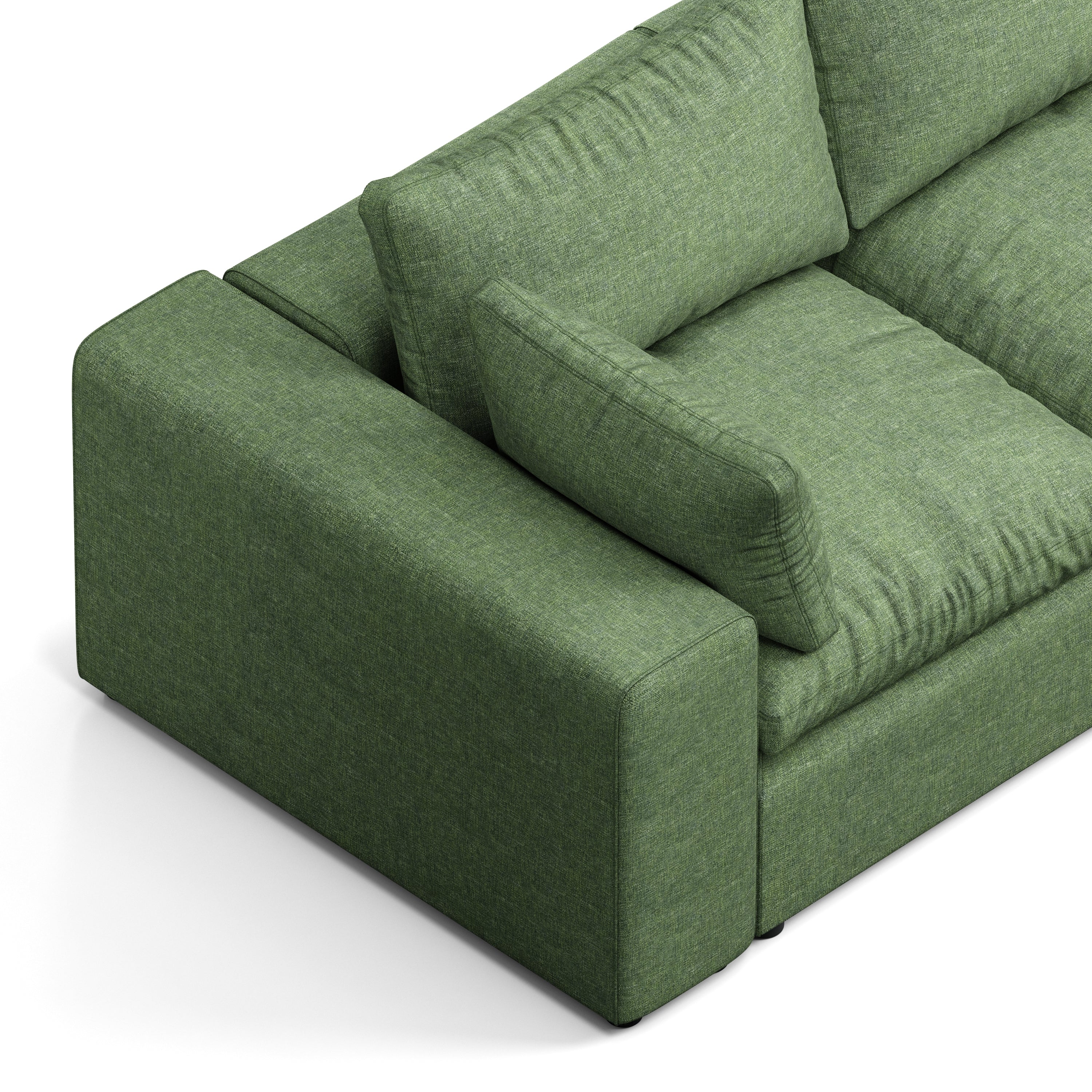 Node 2.0 Sofa | 3 Seater Sofa (9 feet) with Ottoman - Image 13