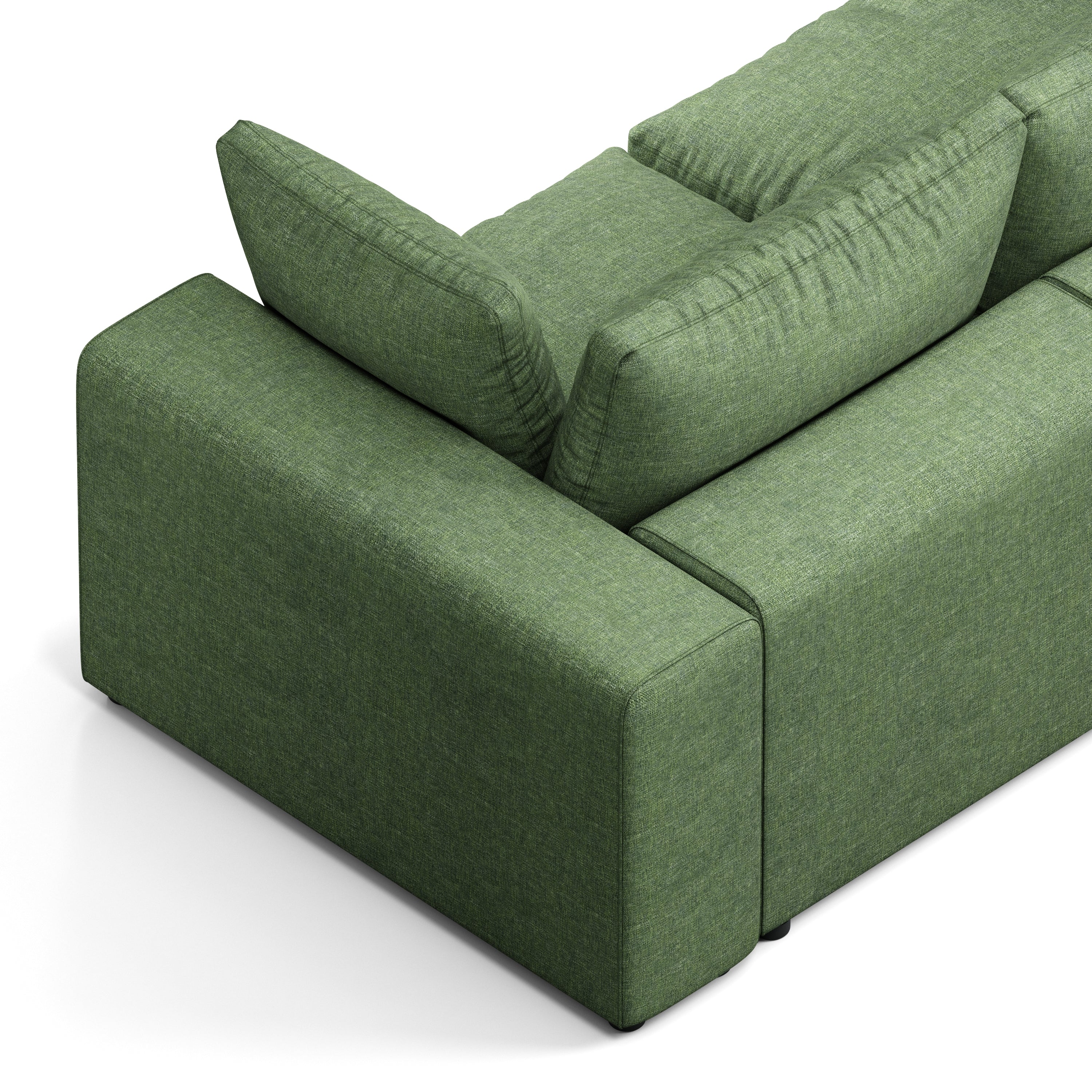 Node 2.0 Sofa | 3 Seater Sofa (9 feet) with Ottoman - Image 16