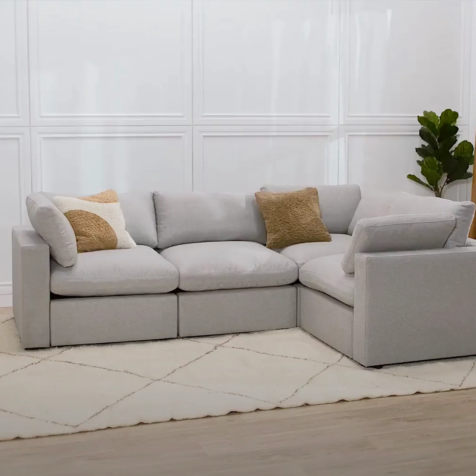 Node Sofa | 5 Seater Corner Sofa (8x8 feet) - Image 28