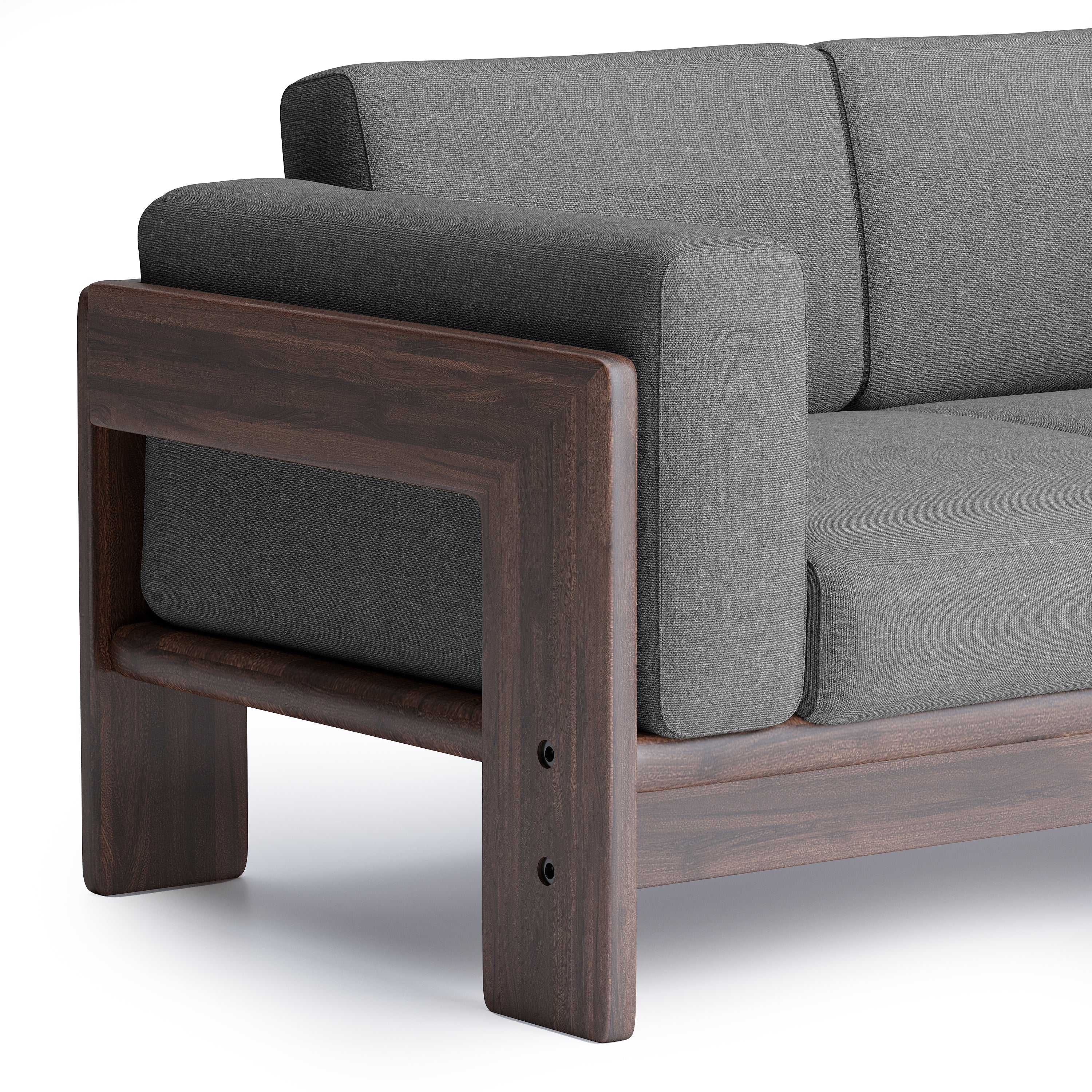 Nordhaven Sofa | 3 Seater | Solid Teak/Walnut/Oak Wood - Image 7