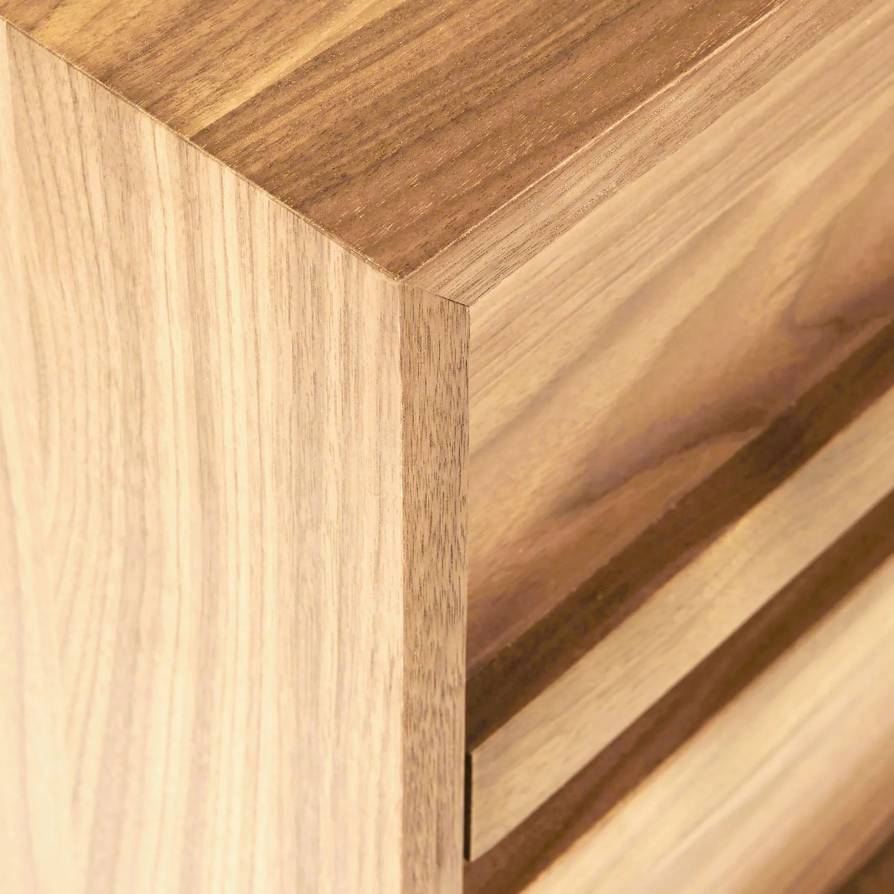 Nordwyn Bedside Table - Solid Walnut/Teak/Oak Wood - Image 15