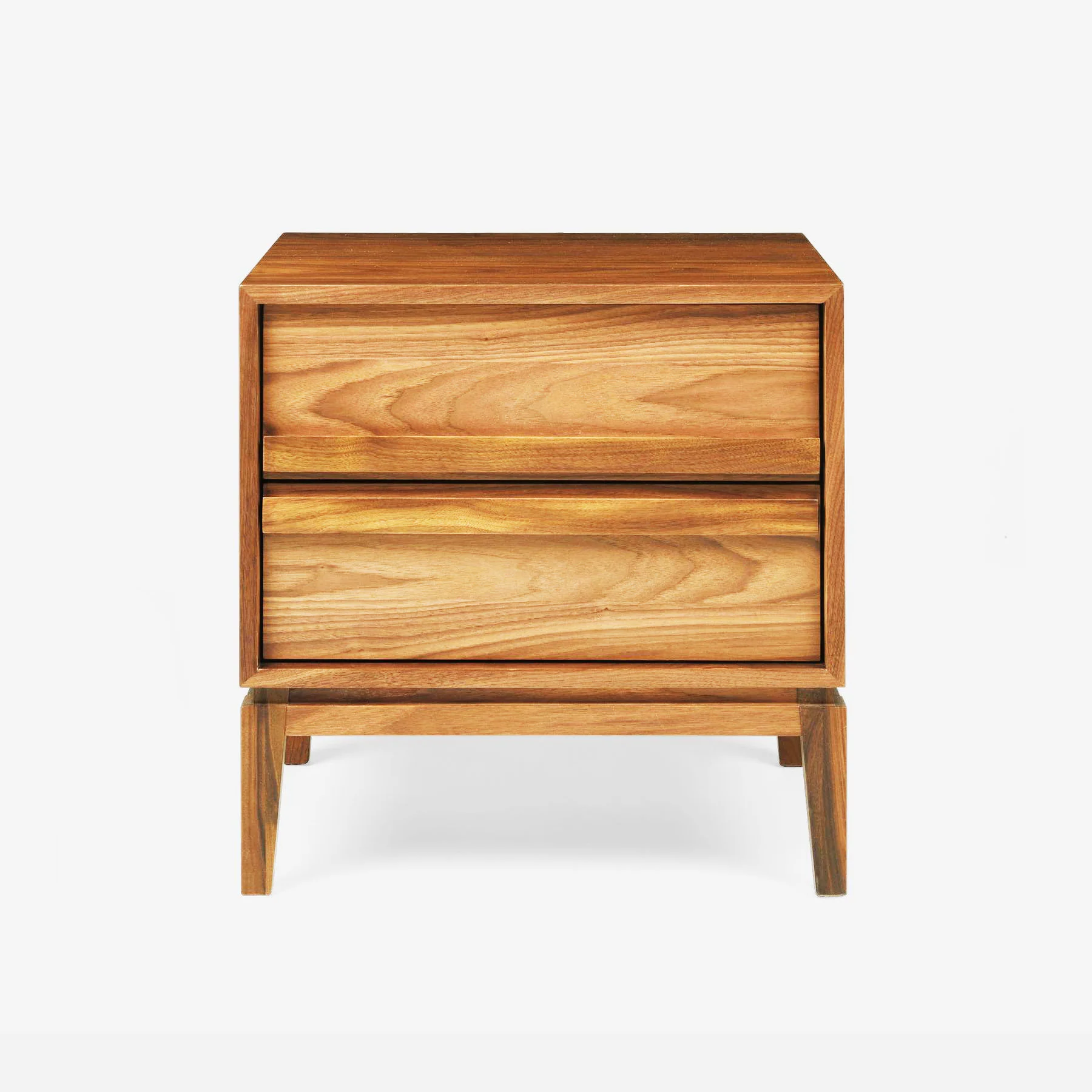 Nordwyn Bedside Table - Solid Walnut/Teak/Oak Wood - Image 16