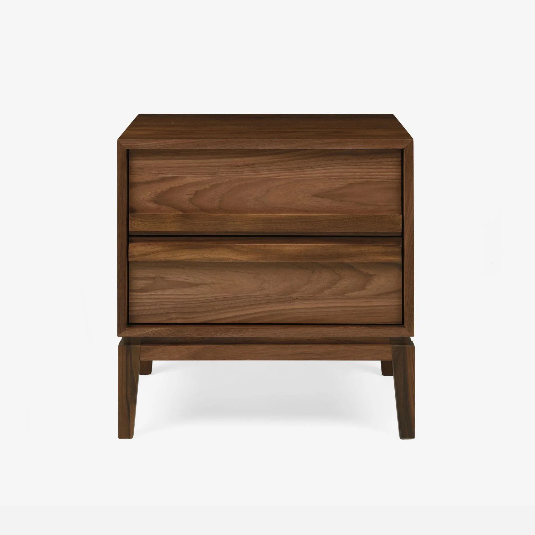 Nordwyn Bedside Table - Solid Walnut/Teak/Oak Wood - Image 4