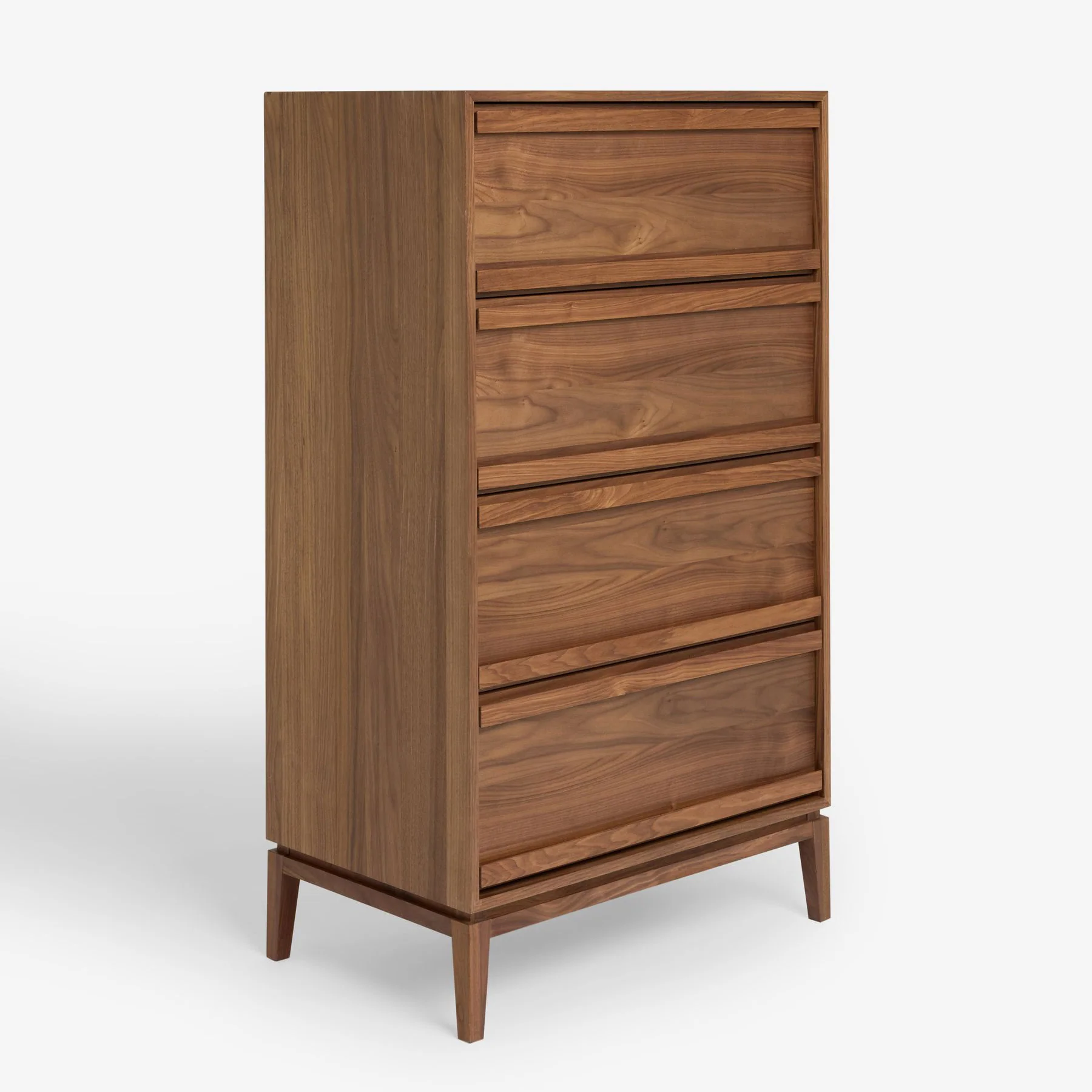 Nordwyn Chest of Drawers - Solid Walnut/Teak/Oak Wood (Tall) - Image 3
