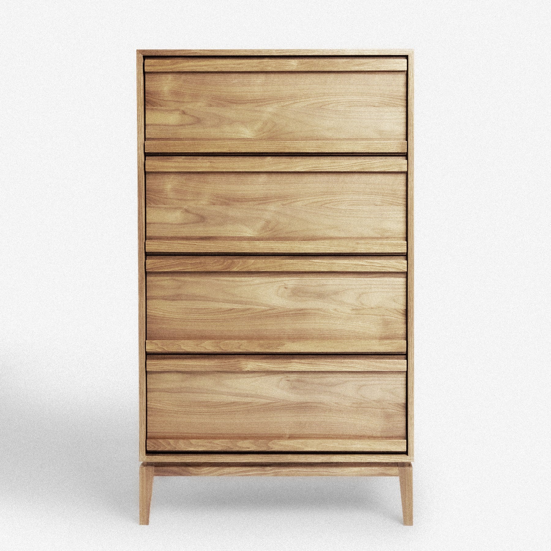 Nordwyn Chest of Drawers - Solid Walnut/Teak/Oak Wood (Tall) - Image 7