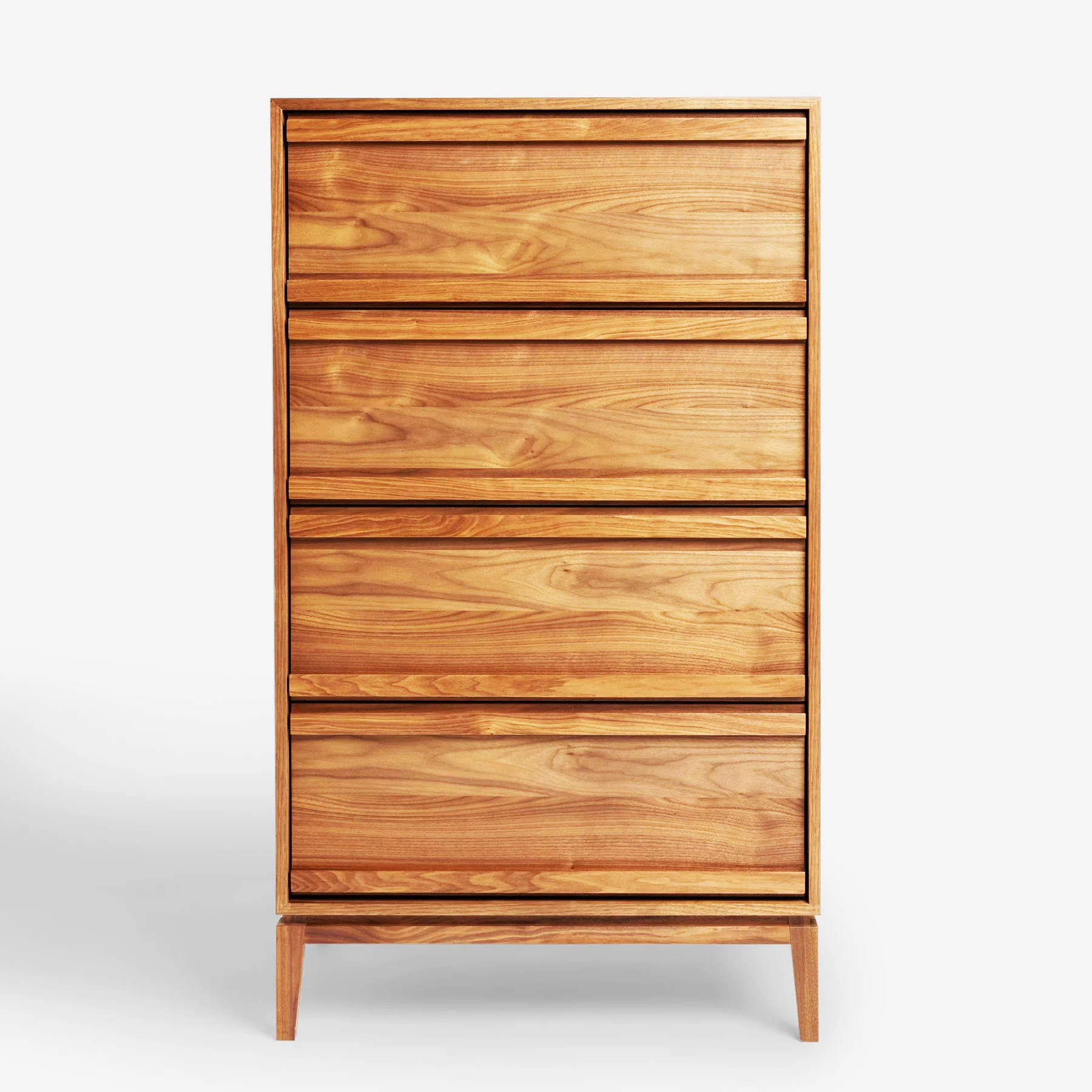 Nordwyn Chest of Drawers - Solid Walnut/Teak/Oak Wood (Tall) - Image 8