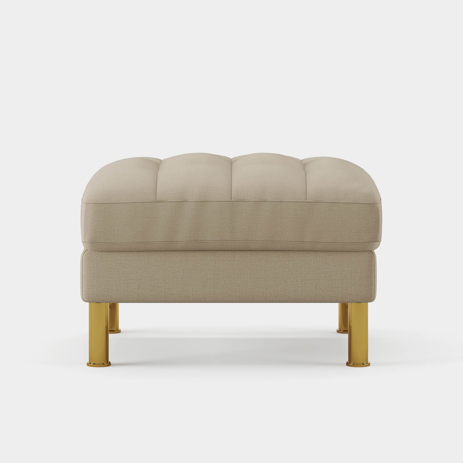 Palo Sofa Ottoman T  | 2.5 feet | Tufted - Image 55