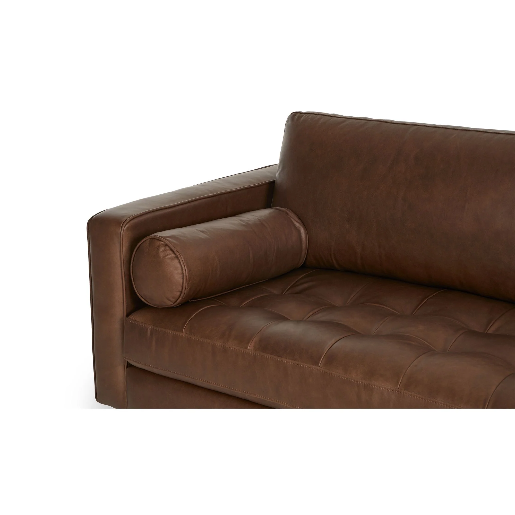 Palo Sofa | 1 Seater Italian Leather Sofa (3.5 feet) - Image 26
