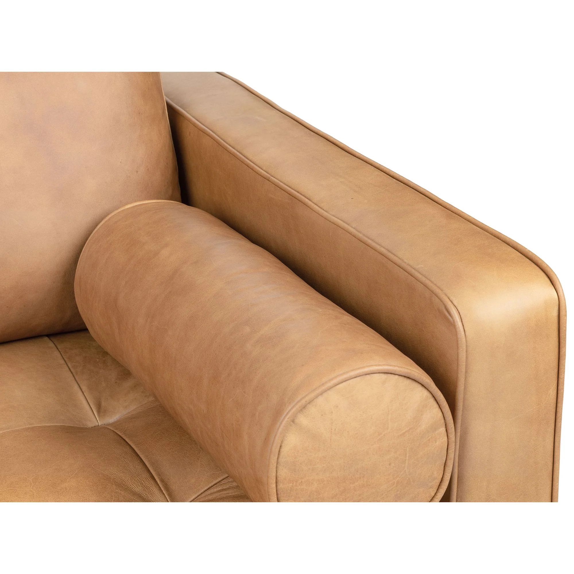 Palo Sofa | 1 Seater Italian Leather Sofa (3.5 feet) - Image 35