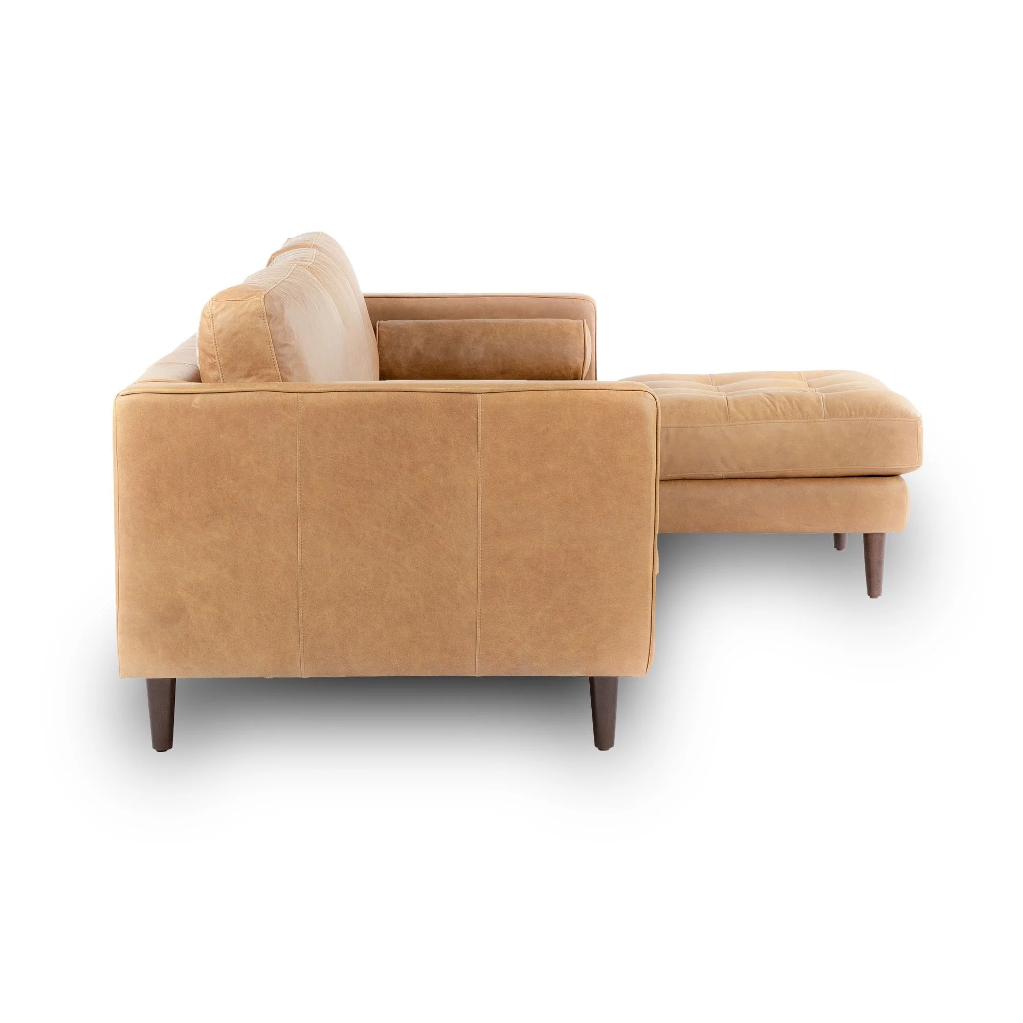 Palo Sofa | L-Shaped Right Sectional with Chaise (8.25 feet) | Italian Leather Sofa - Image 33