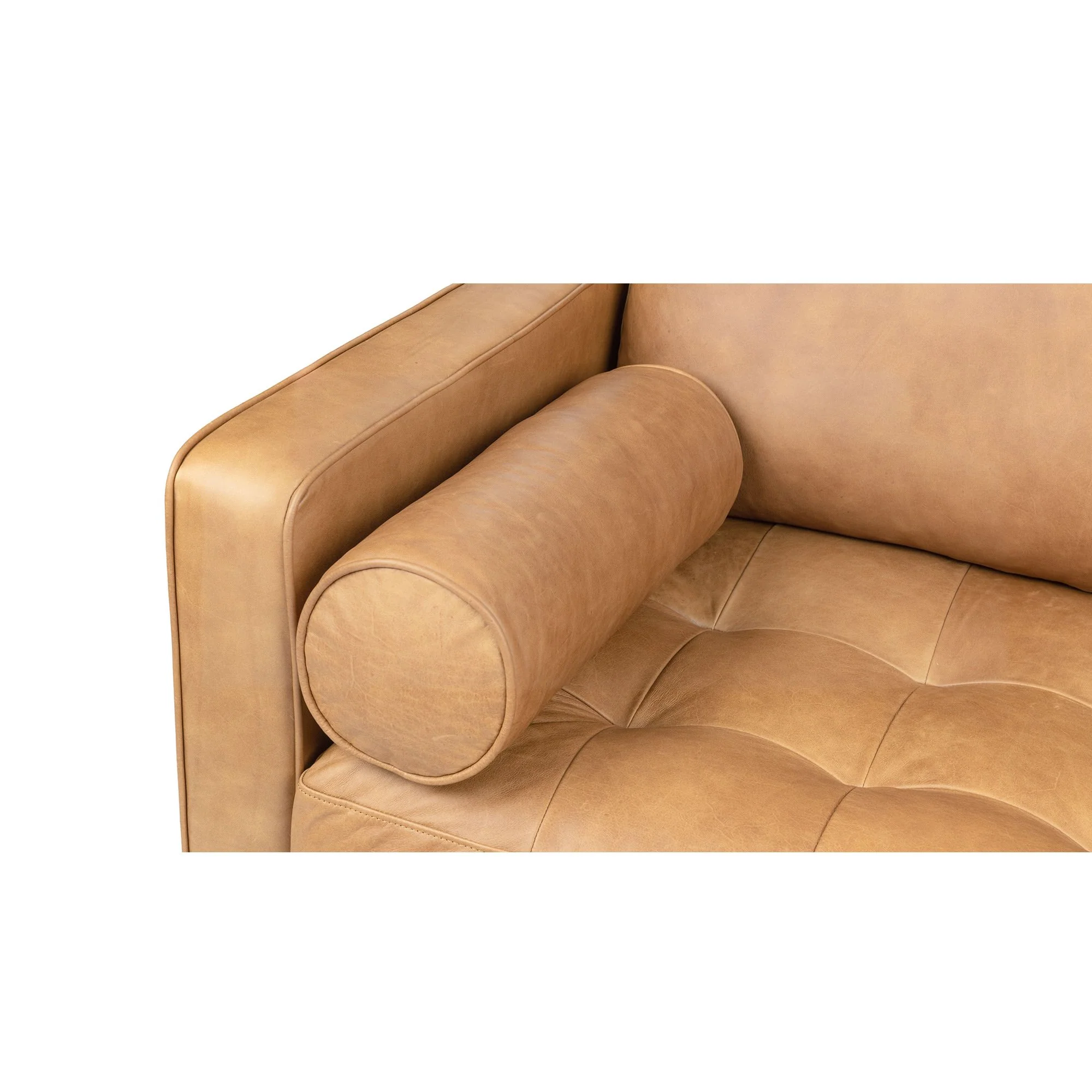 Palo Sofa | L-Shaped Right Sectional with Chaise (8.25 feet) | Italian Leather Sofa - Image 43