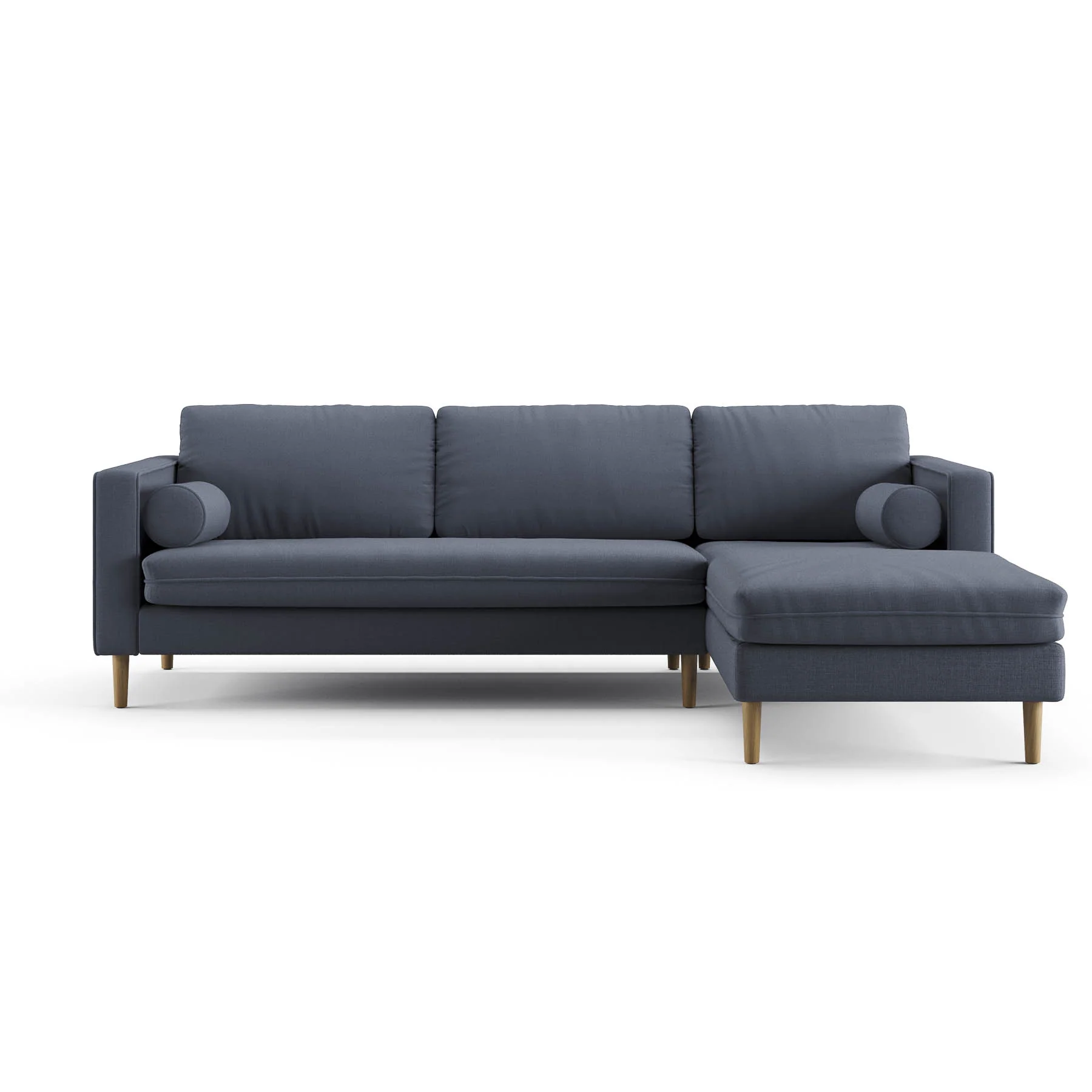 Palo Sofa | L-Shaped Sectional with Chaise (8.25 feet length) | Removable Fabrics - Image 7